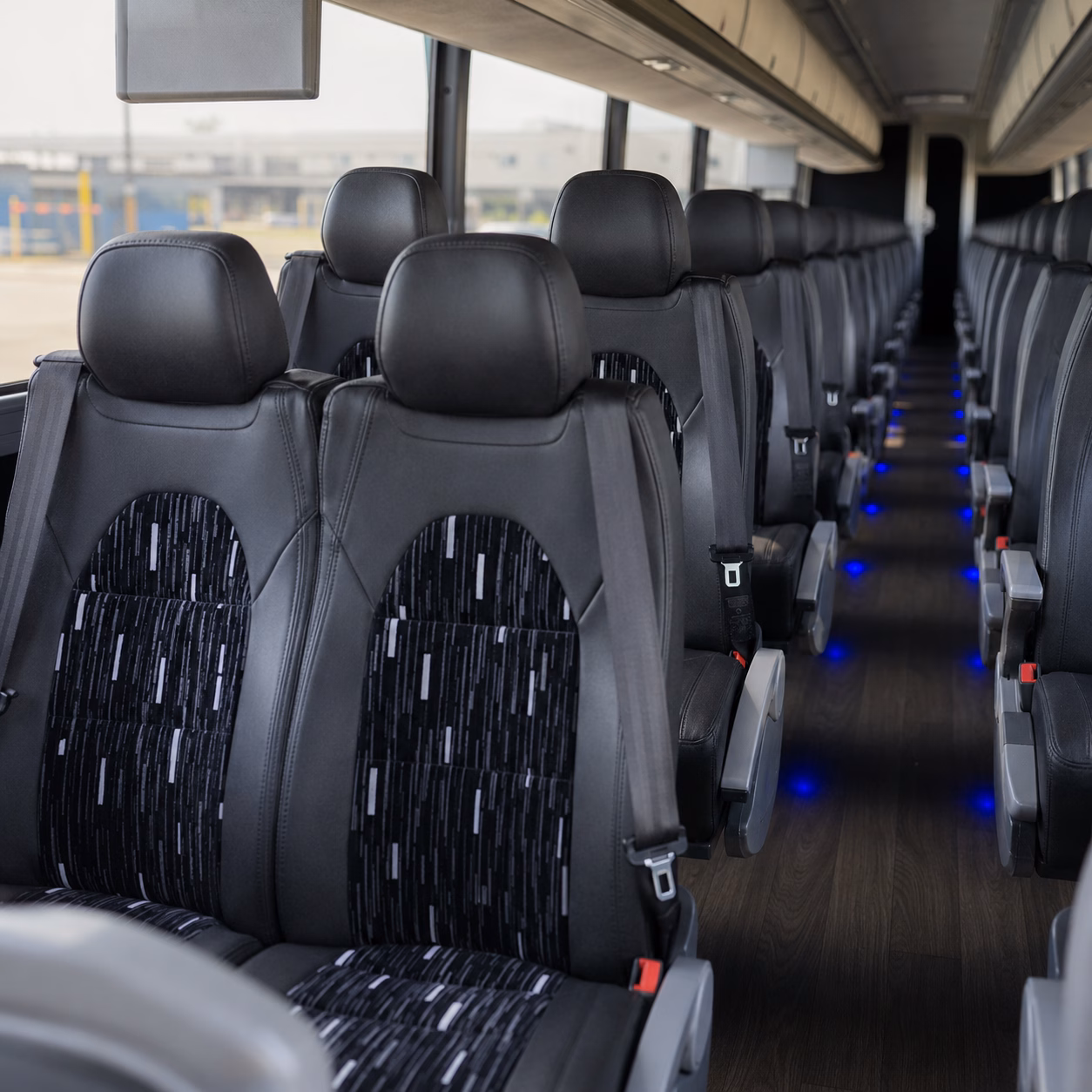 bentonville airport transportation onboard seating