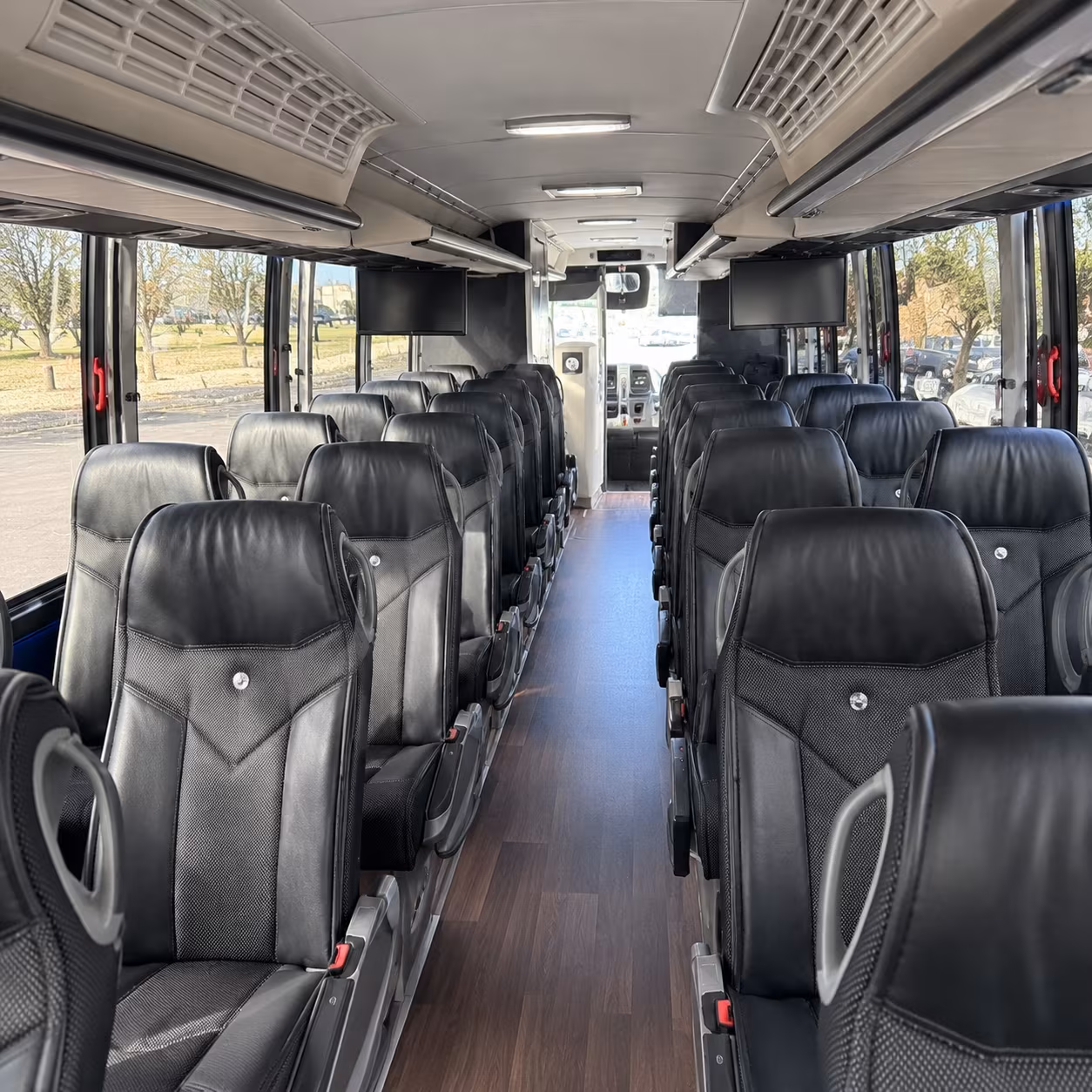 bentonville corporate event transportation onboard seating