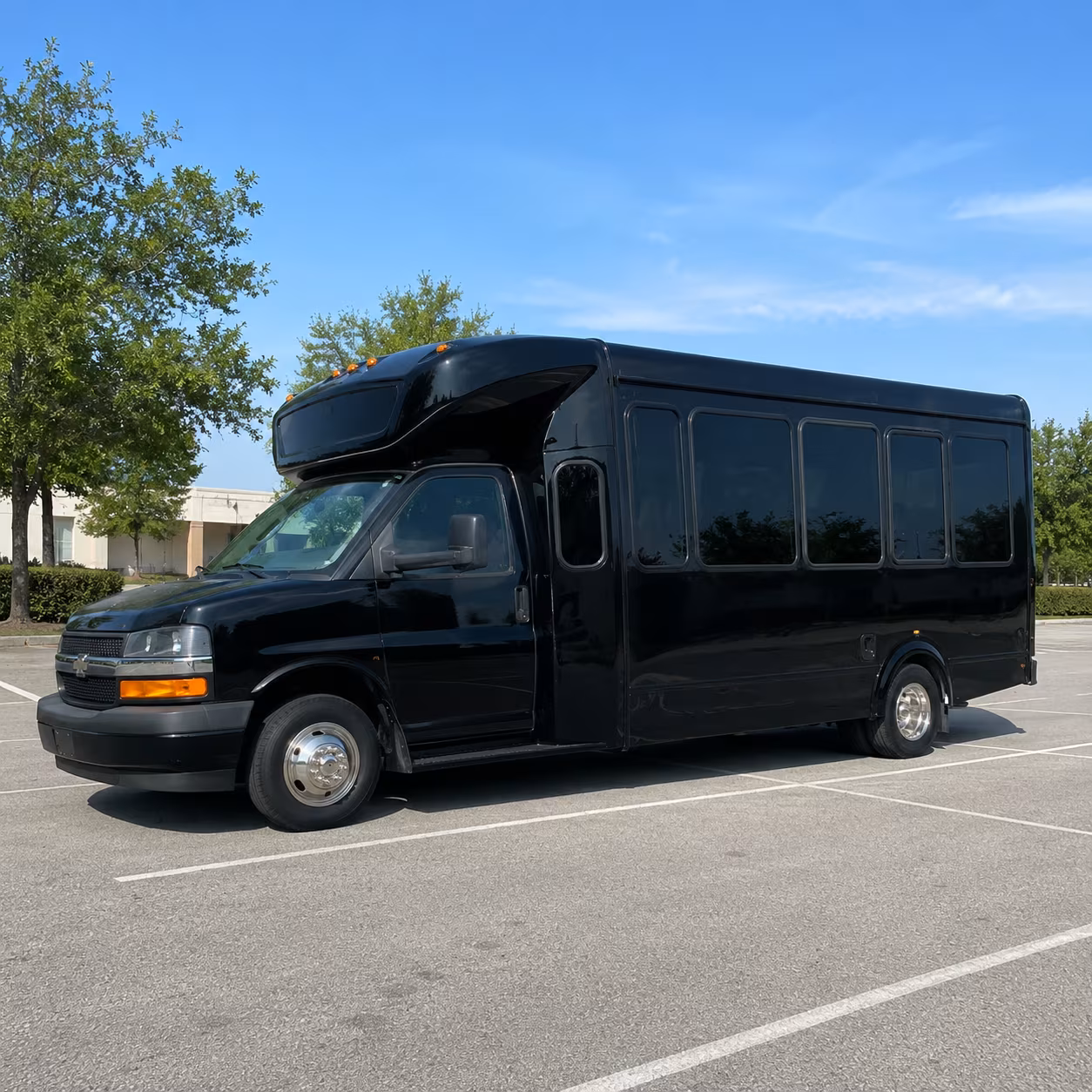 bentonville night on town party bus rental