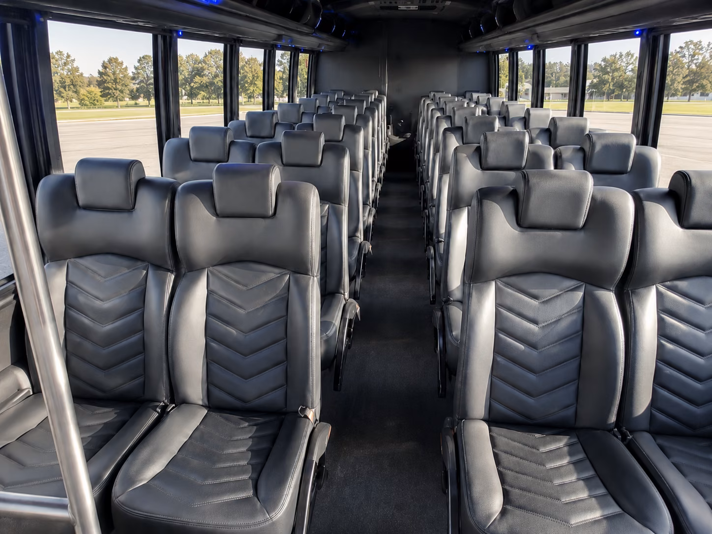 bentonville private event transportation onboard seating