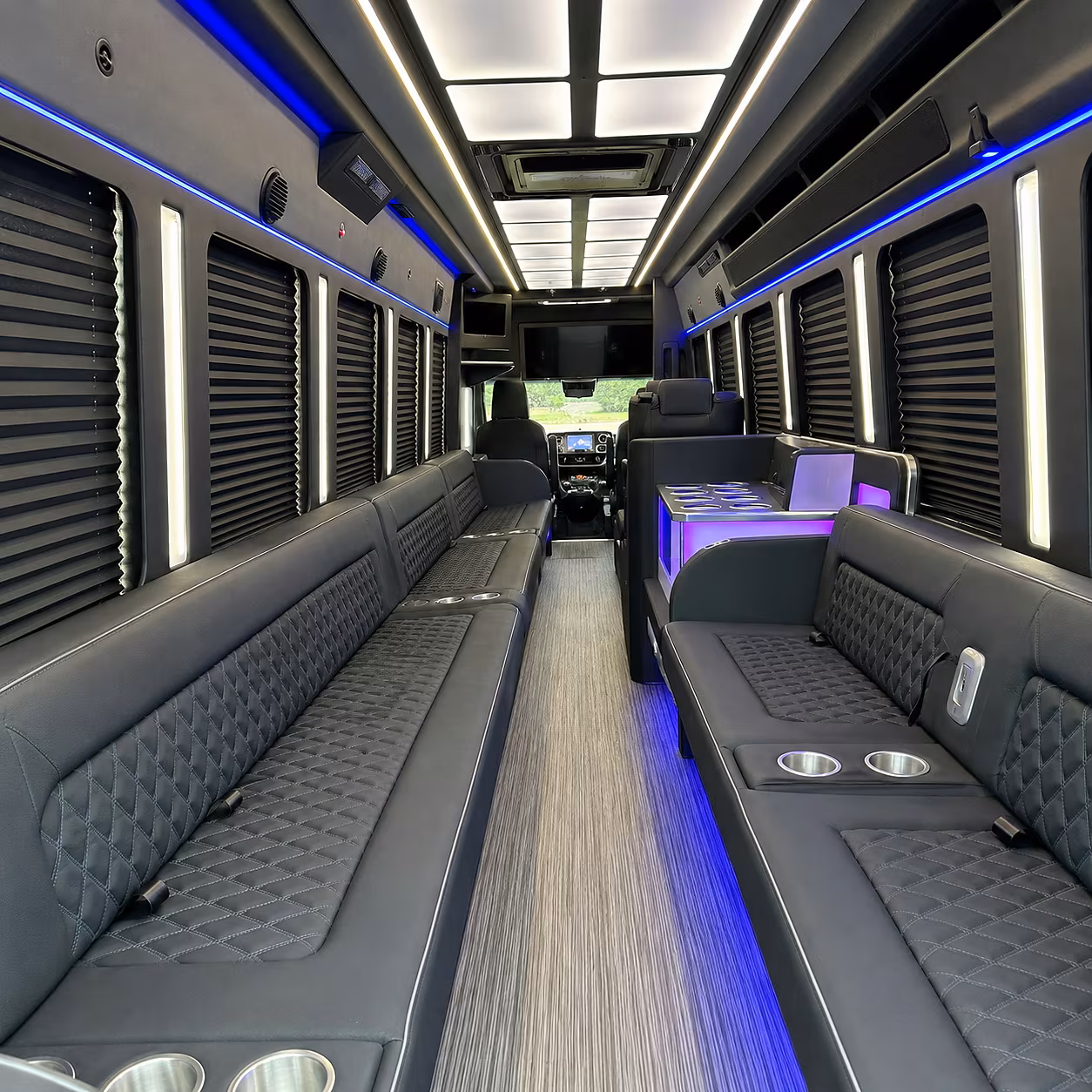 bentonville prom party bus rental