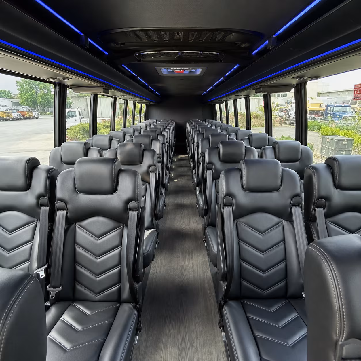 bentonville religious group transportation onboard seating