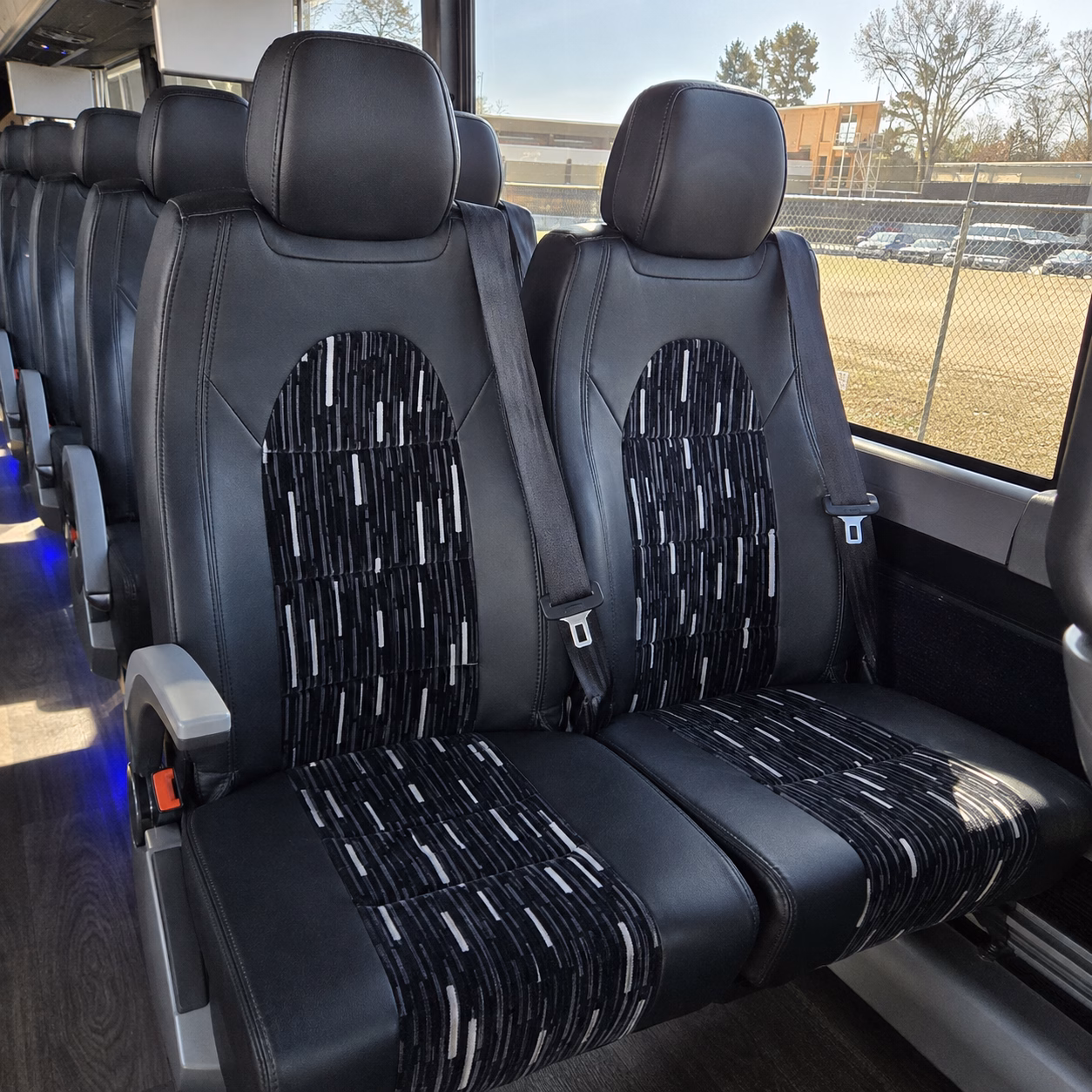 bentonville school event transportation onboard seating