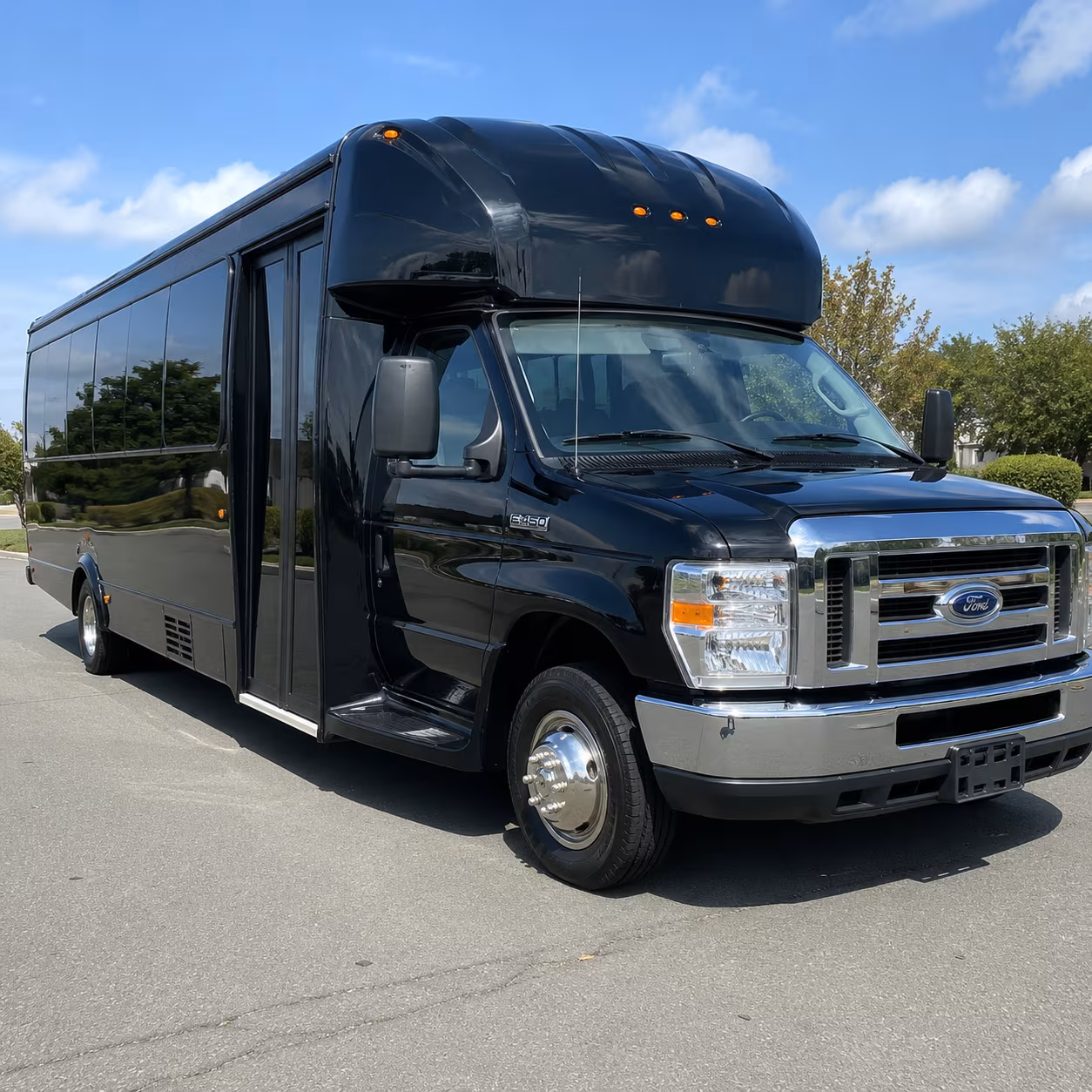 bentonville wedding party bus rental