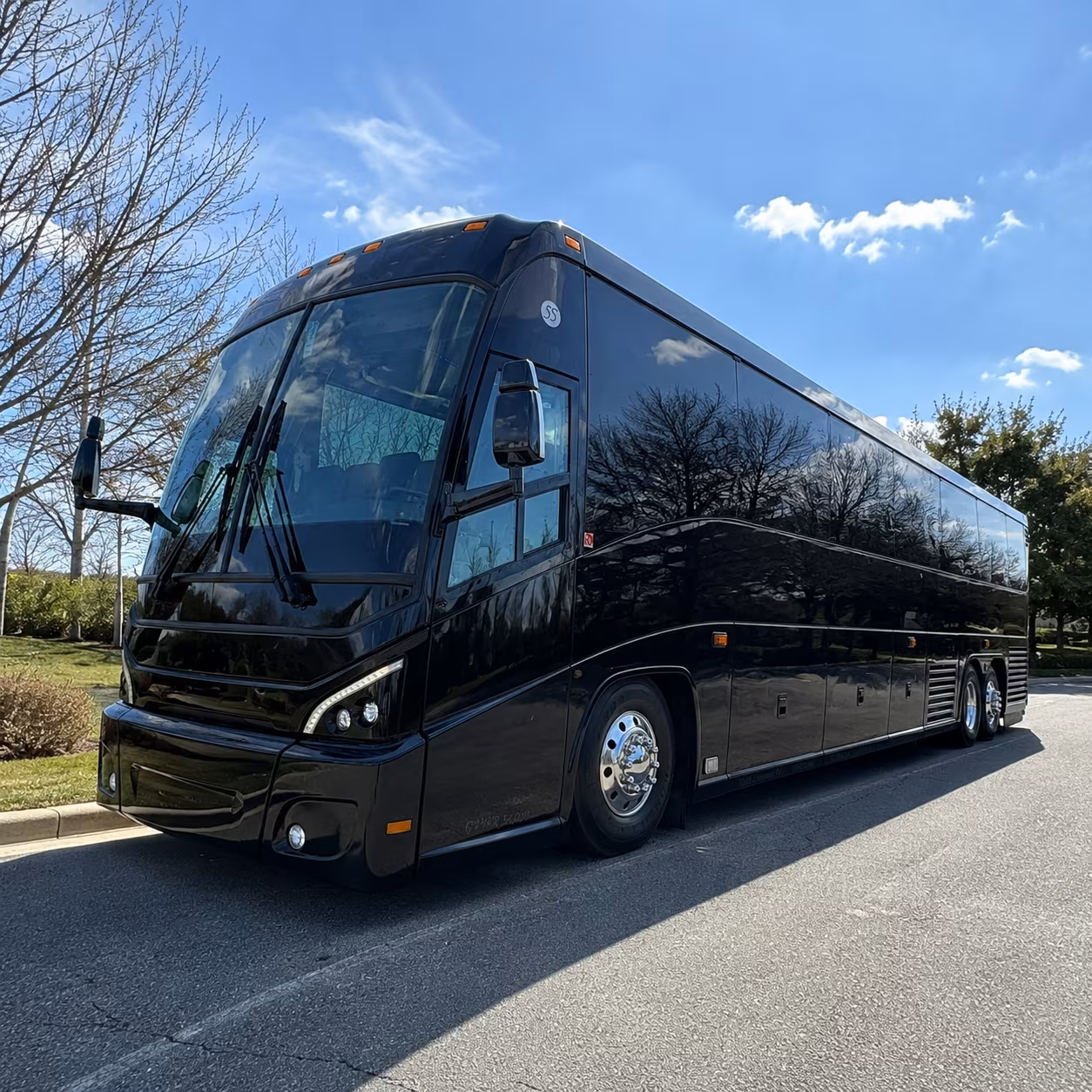 bentonvillecharterbuscompany com is the easiest way to find airport rides for mountain biking groups
