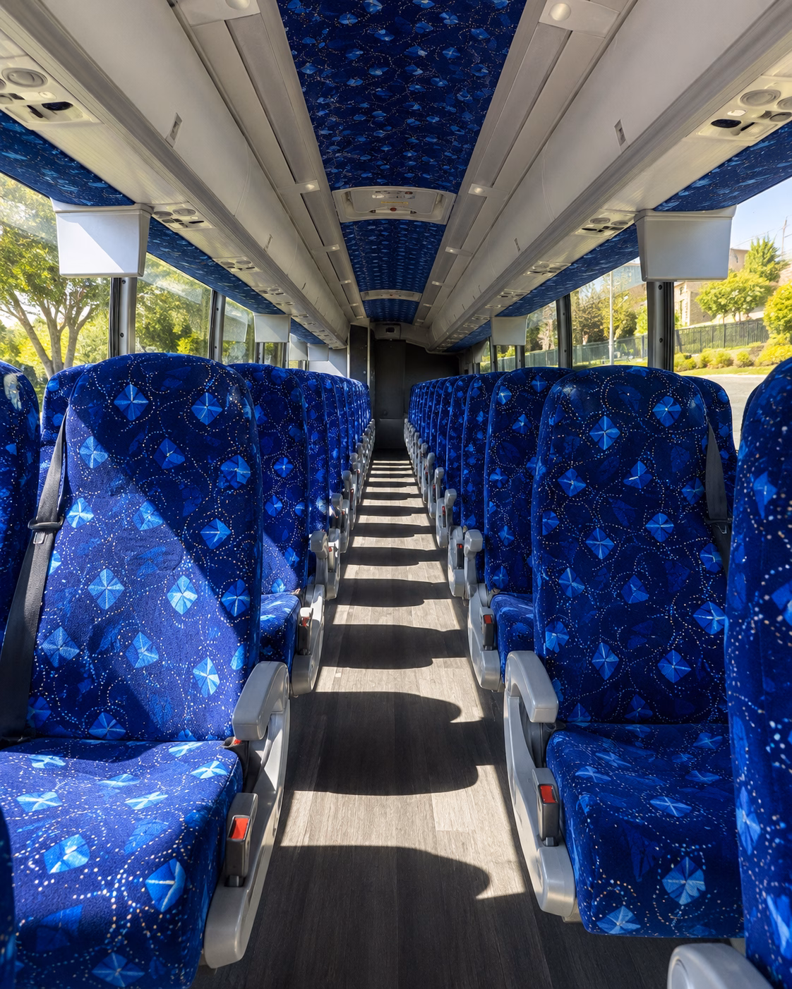 broken arrow charter bus interior gallery