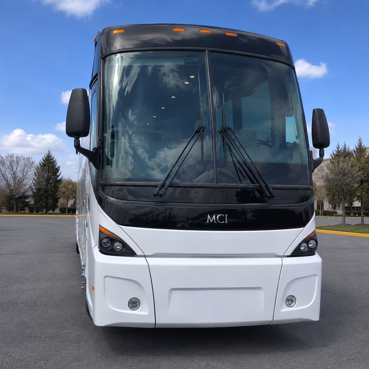 fort smith charter bus rental exterior