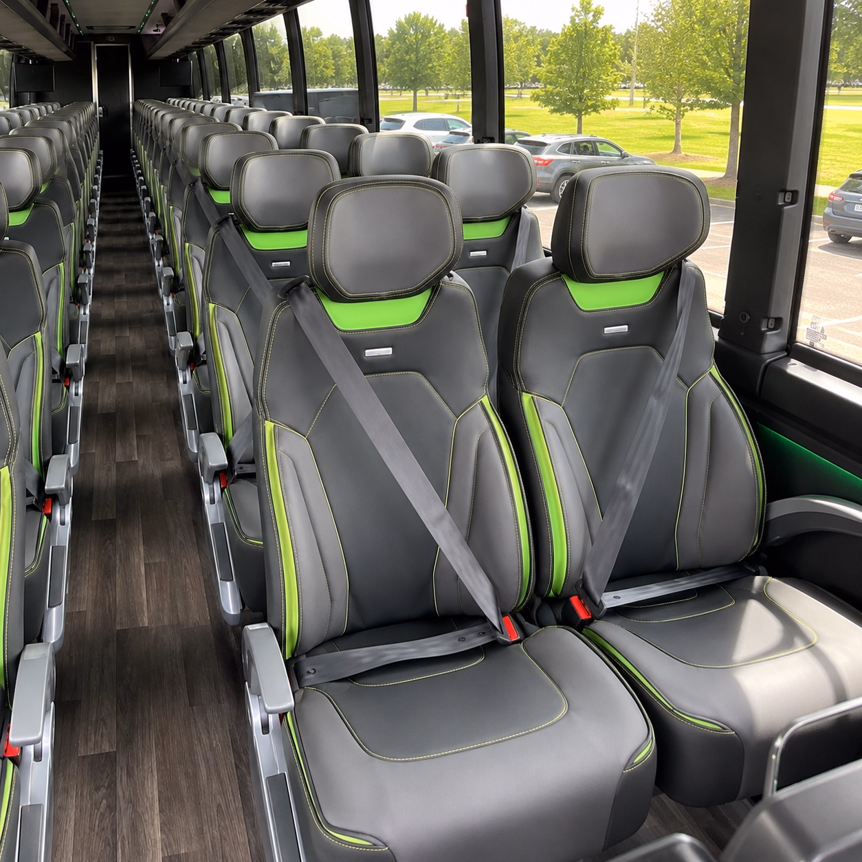 how seasonality and peak times affect charter bus rates in bentonville arkansas