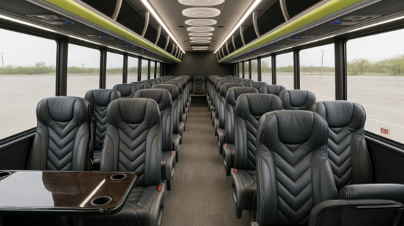 bentonville 15 passenger minibus inside