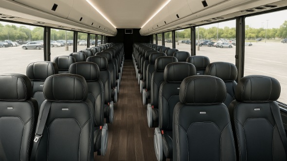 bentonville 25 passenger minibus inside